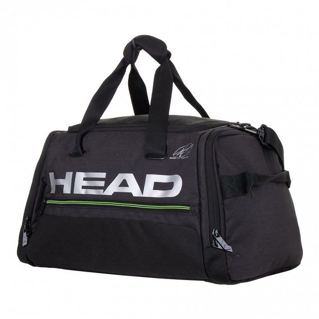 Head Duffle Bag Grey Black